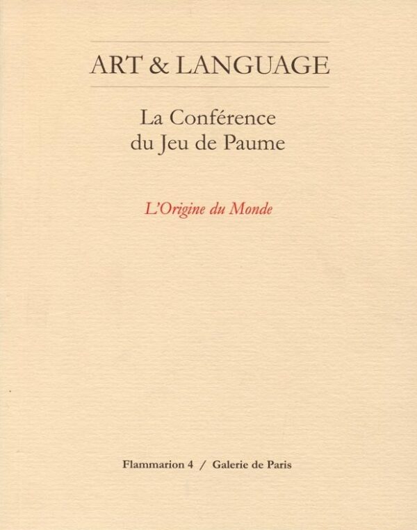 art-language-conference-du-jeu-de-paume Art & Language: la conférence du Jeu de Paume